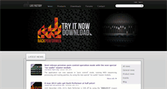 Desktop Screenshot of livefactory.com